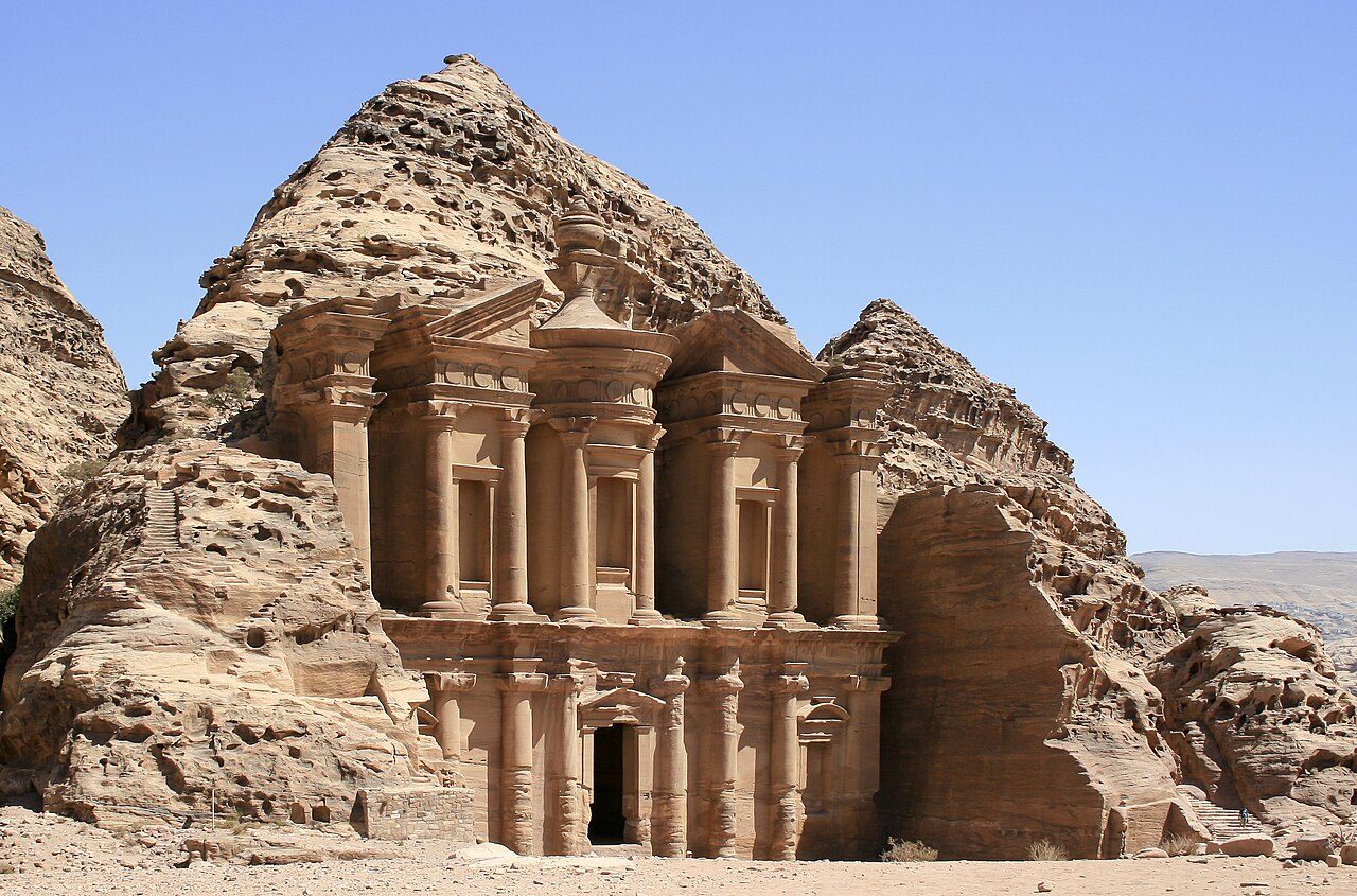 The Monastery (Ad-Deir) at Petra.